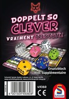 Spiel Doppelt So Clever - Ersatzblock (Schmidt-Grundsortiment) Neu/Ovp