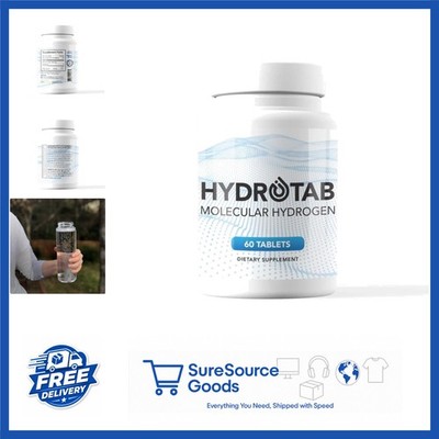60 Count Molecular Hydrogen H2 Capsules Non-GMO Gluten Free Dietary Support