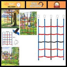 Kids Climbing Net for Outdoor Play, Cargo Net for Jungle Gym  Obstacle Course