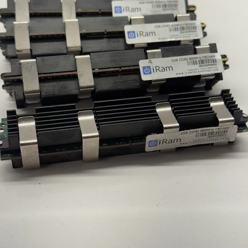 Kit de 4 GB (4x2 GB) DDR2 800 MHz ECC FB-DIMM Kit RAM para Apple Mac Pro 2008 (5) Foto 2 de 2