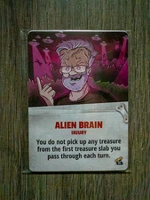 Fireball Island: The Curse of Vul-Kar – Alien Brain Promo Card