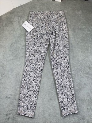 NWT Athleta Salutation Stash Pocket High Rise Leggings Speckled Gray Small