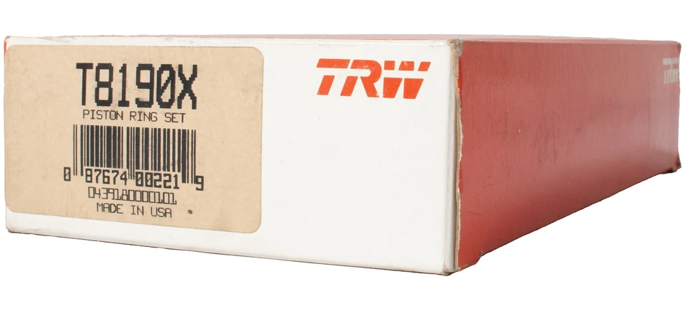 Anillos de pistón de repuesto TRW para Oldsmobile Delta 88 1968-80 número de pieza T8190X Foto 3 de 4