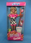 Vintage Barbie Got Milk? SE w/Sippin' Straw 1995 Mattel 15121 Doll Recipes