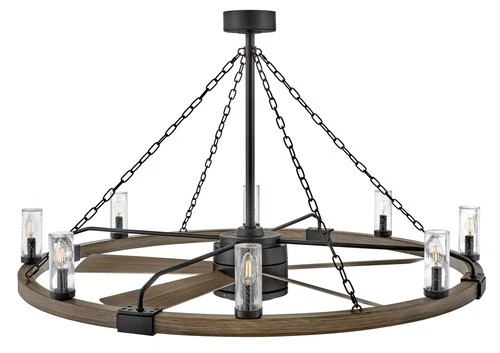 Hinkley Lighting 906144F-LWD Sawyer 44" 5 Blade Indoor / Outdoor - Black - Picture 1 of 5