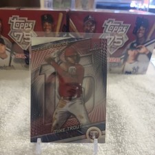 2025 Topps Pristine MIKE TROUT  Perseverance #P-16 Angels