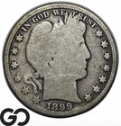 1899-O Barber Half Dollar