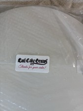 3 Pairs/Packs Cake New Acrylic Frosting Icing Discs 9.5, 6.5, 6.25