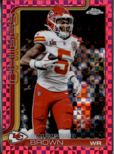 2025 Topps Chrome Hollywood Brown