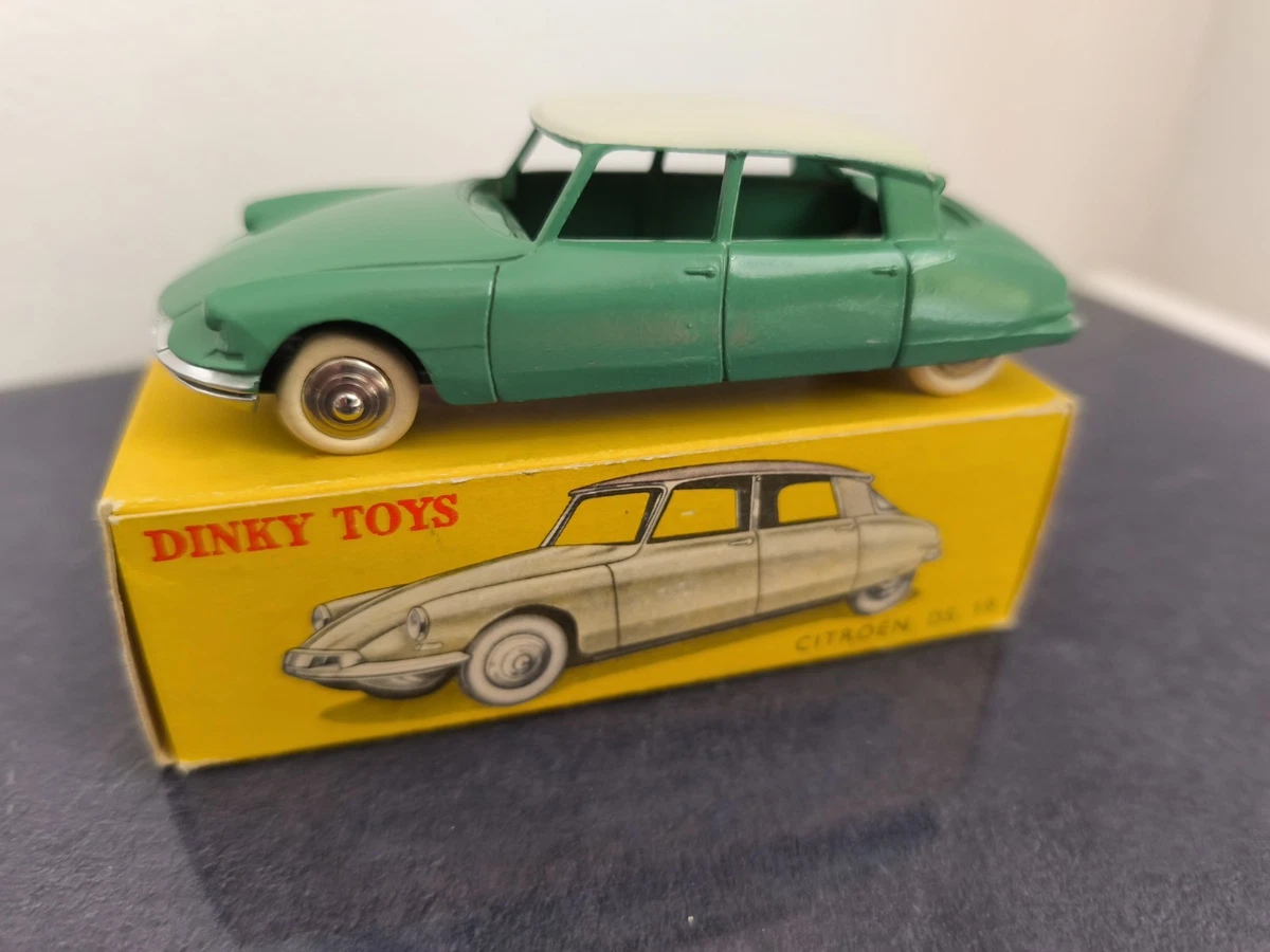 Dinky Toys 24CP Citroën DS 19 – Jaune Citron – Avec Vitres – France