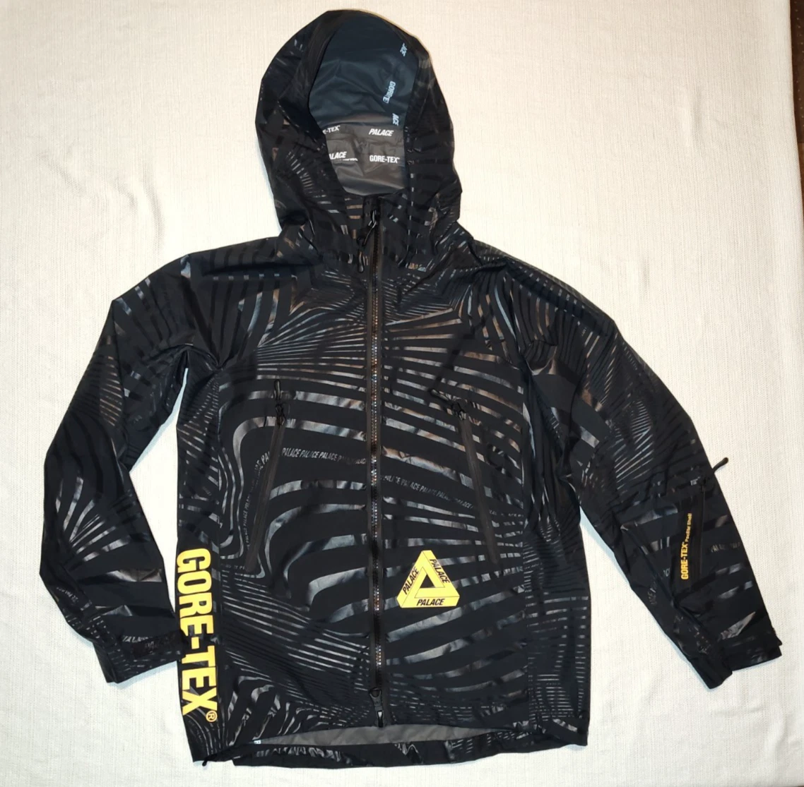 VERY RARE Palace Vortex Gore-tex Hooded Paclite Rain Jacket