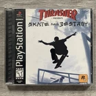 Thrasher Skate and Destroy 1999 Sony PlayStation PS1 CIB Complete Video Game
