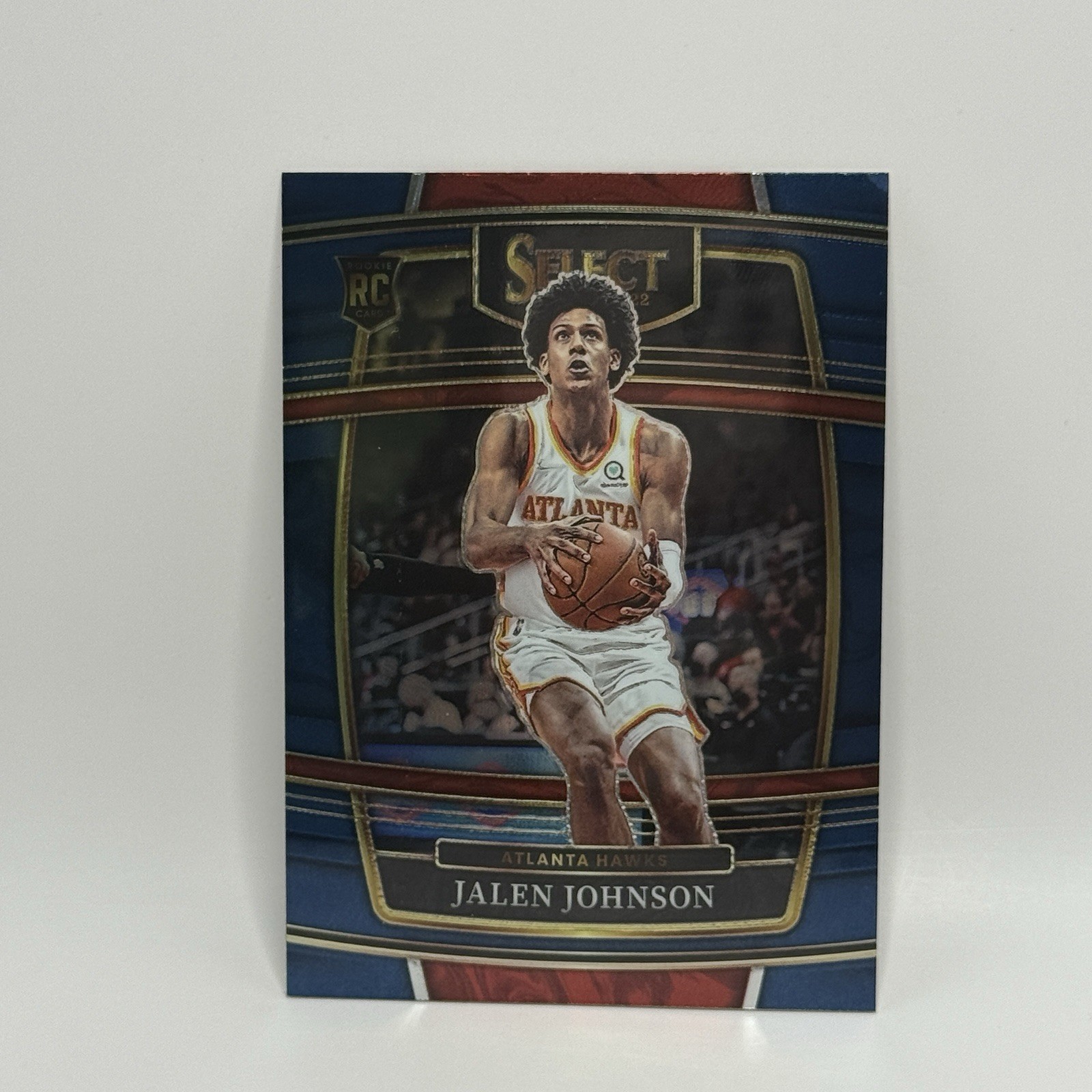 2021-2022 JALEN JOHNSON ROOKIE CARD #17 PANINI SELECT ATLANTA HAWKS