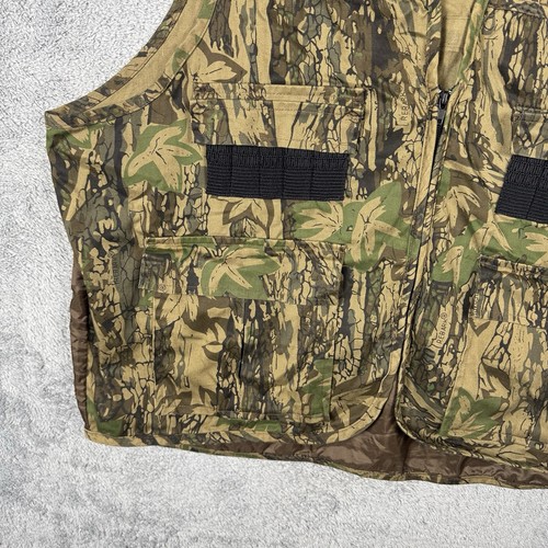 Northwest Territory Vest Mens XL Camo Trebark Hunting Shooting Cargo 90s Vintage - Picture 3 of 11