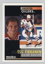 1991-92 Pinnacle French Esa Tikkanen #24 0a1