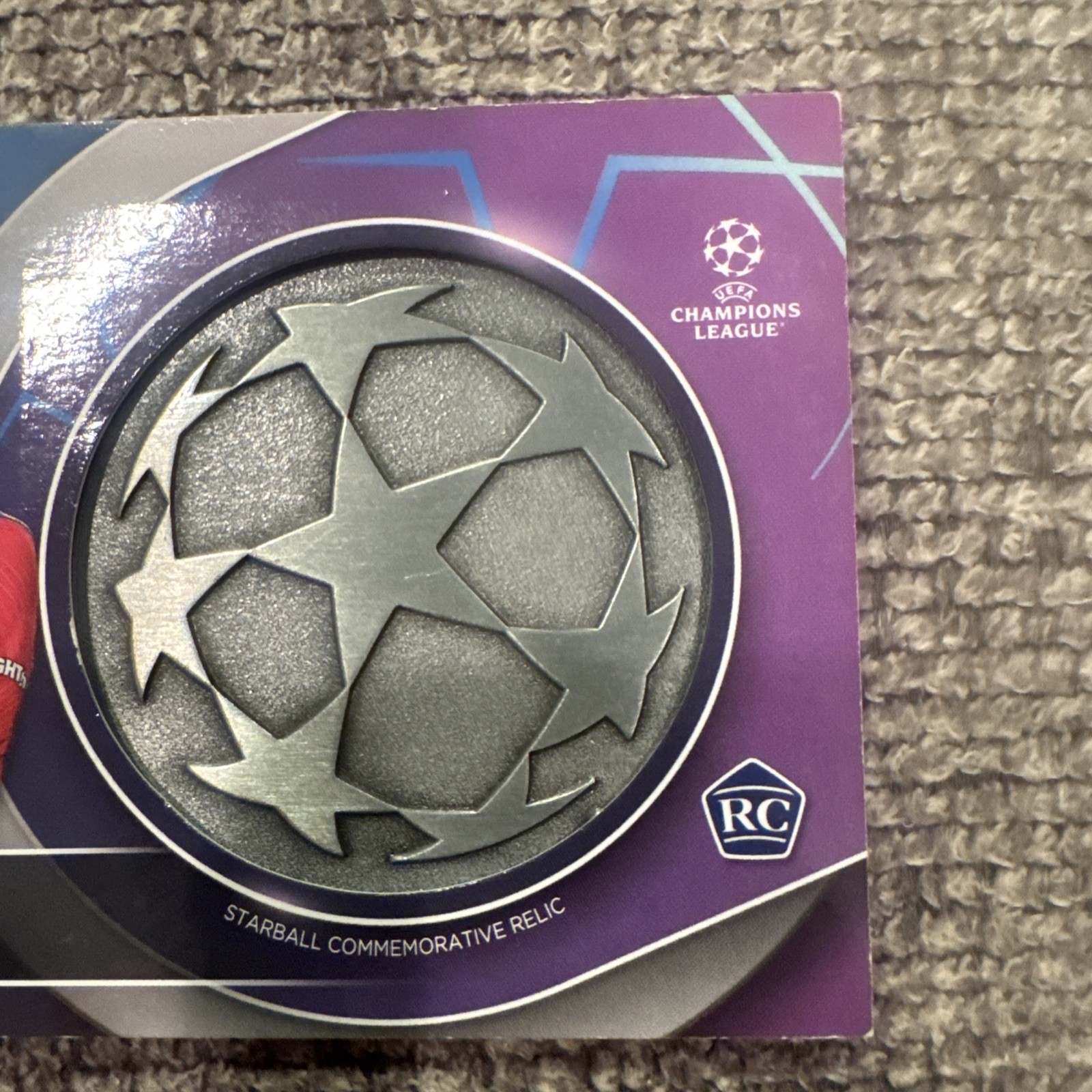 2023-24 Topps UEFA Club Competitions - Starball Relic Lamine Yamal #SC-LY (RC) view 4