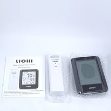 Indoor Outdoor Thermometer Hygrometer Wireless Weather Station- 