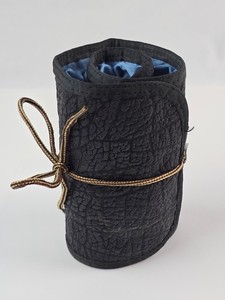 Awesome vintage leather pocket knife Roll up Pouch for 12 Knives travel pouch