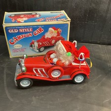 1984 Santa old style cartoon jalopy car Christmas animated musical Parts Repair