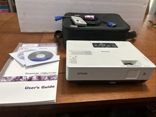 Epson PowerLite 1705c 1715 Multimedia Projector w/ Remote Bag cables