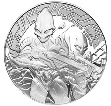 2024 5 Oz Silver Coin - Samoa Alien .999 Silver Coin (bu) #a703