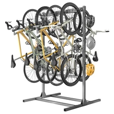 Freestanding Bike Stand, Vertical Bike Storage Stand Rack for Garage, Indoor ...