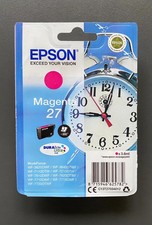 Genuine Epson Ink - 27 MAGENTA / WF-3620 3640 7110 7610 INC VAT