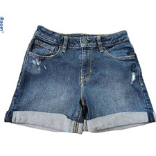 Gap denim girls sz 10 blue jean shorts-girlfriend short-very nice K10