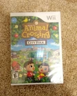 Nintendo Wii Animal Crossing City Folk. New Sealed with small rip from plastic