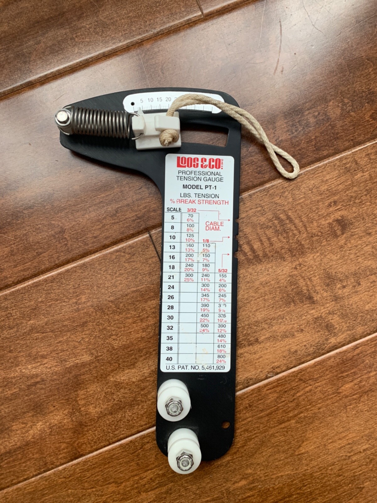 Sailboat Rigging Tension Gauge from Loos & Co., Model PT1 eBay