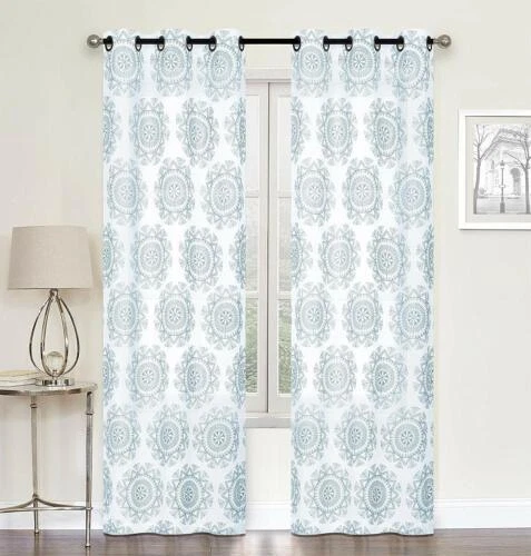 Cortinas de Ventana Blanca Regal