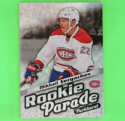 MIKHAIL SERGACHEV  2016  ROOKIE PARADE 829/999  #RP29  Montreal Canadiens