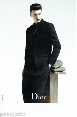REKLAME WERBUNG 116 2011 Dior Haute Couture Herren