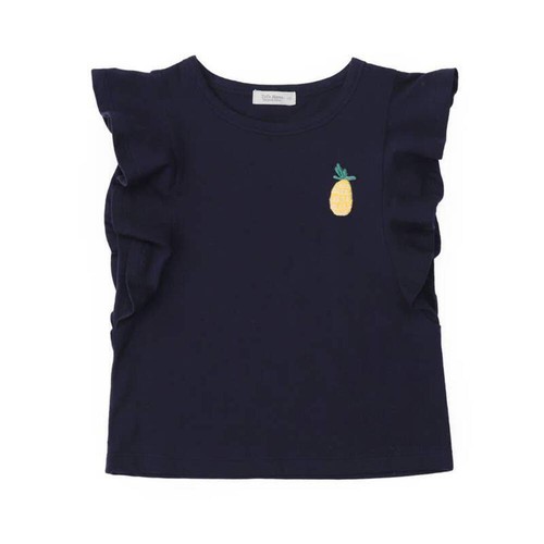 ToTo Heros Kids Girls' Pineapple Angel Sleeves T-Shirt - Picture 7 of 12
