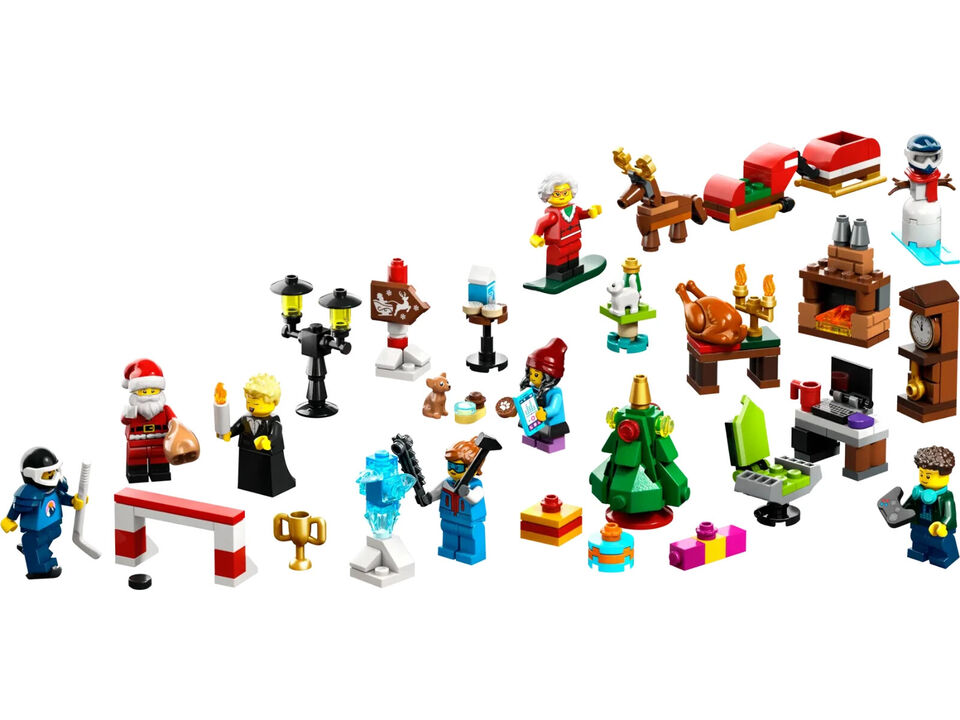 LEGO 60381 Advent Calendar LEGO City 2023 Single Models Sealed Winter Village