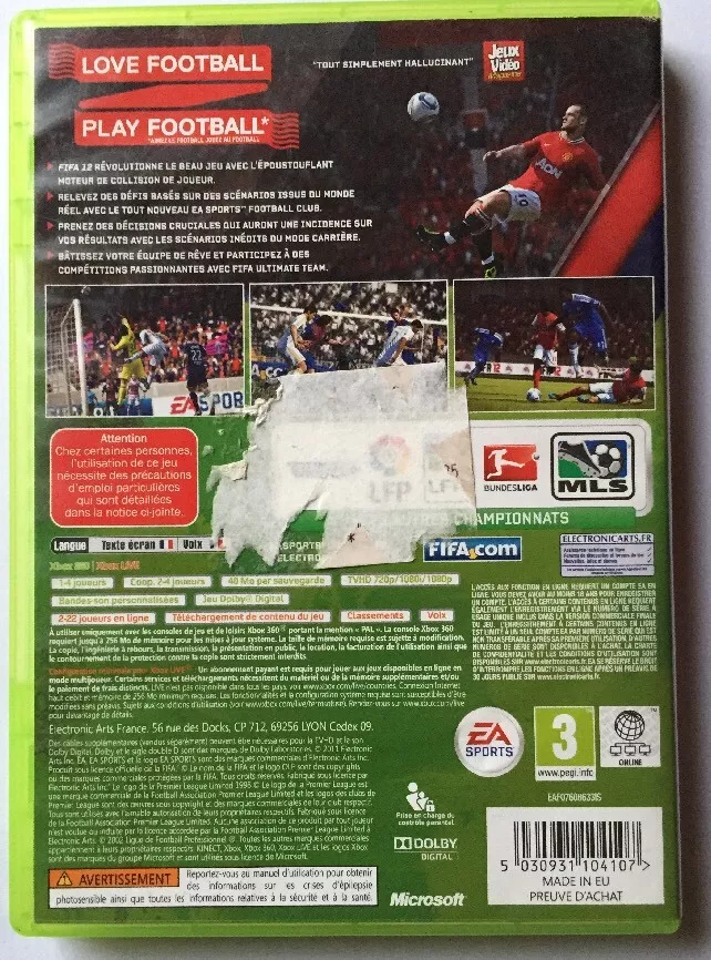 Fifa Soccer 12 Xbox 360 [230301]