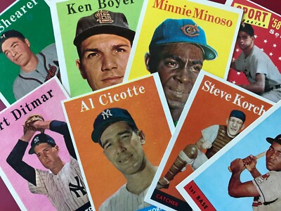 1958 Topps (STARS/COMMONS, EX/EXMT, #6 - #491) New Listing 224