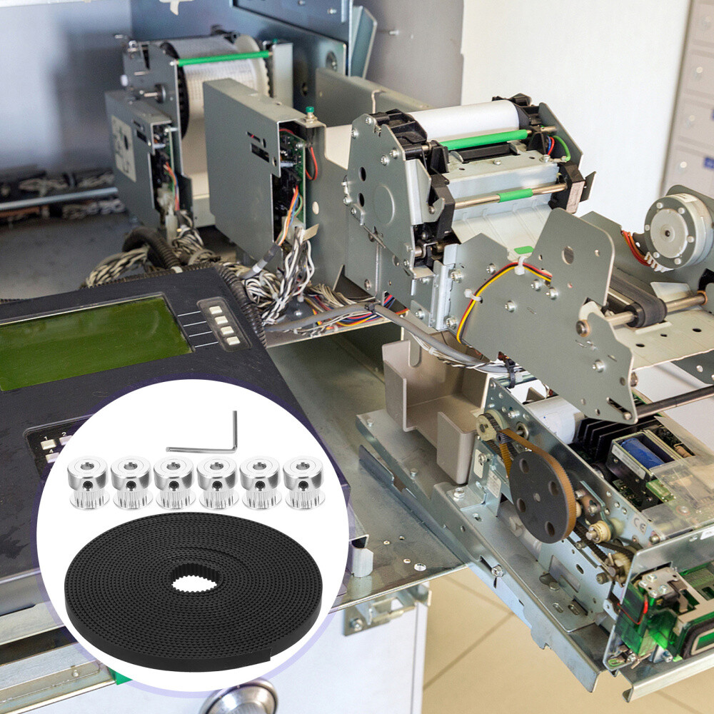 2 Sets Metal 3d Printer Belt Wheel Kit and Pulley for Timing eBay