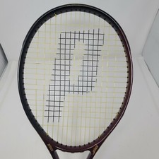 PRINCE 107 Precision Focus Tennis Oversize Racquet 4 1/4 Grip Dark Maroon Black