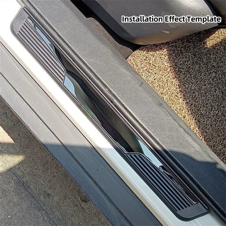 For Honda Ridgeline Accessories Car Door Sill Scuff Cover Panel Step Protector - Image 2 of 4