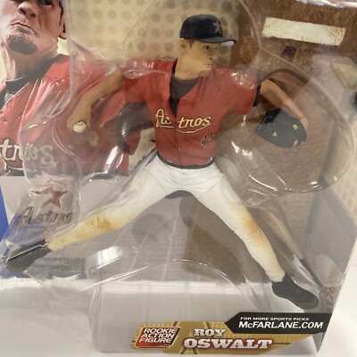 MCFARLANE'S SPORTSPICKS ROY OSWALT フィギュア Roy Oswalt Mcfarlane Sportspicks MLB Series 3 Red Jersey Houston