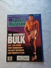1989 April 24, Sports Illustrated Magazine, Tony Mandarich, (MH933)