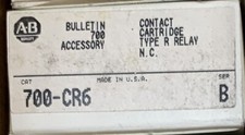 Allen-Bradley 700-CR6 Series B Contact Cartridge-NIB