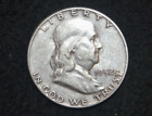 1948 - 1963 Franklin Half Dollar *90% Silver* Random Year * Authentic * Free S/H