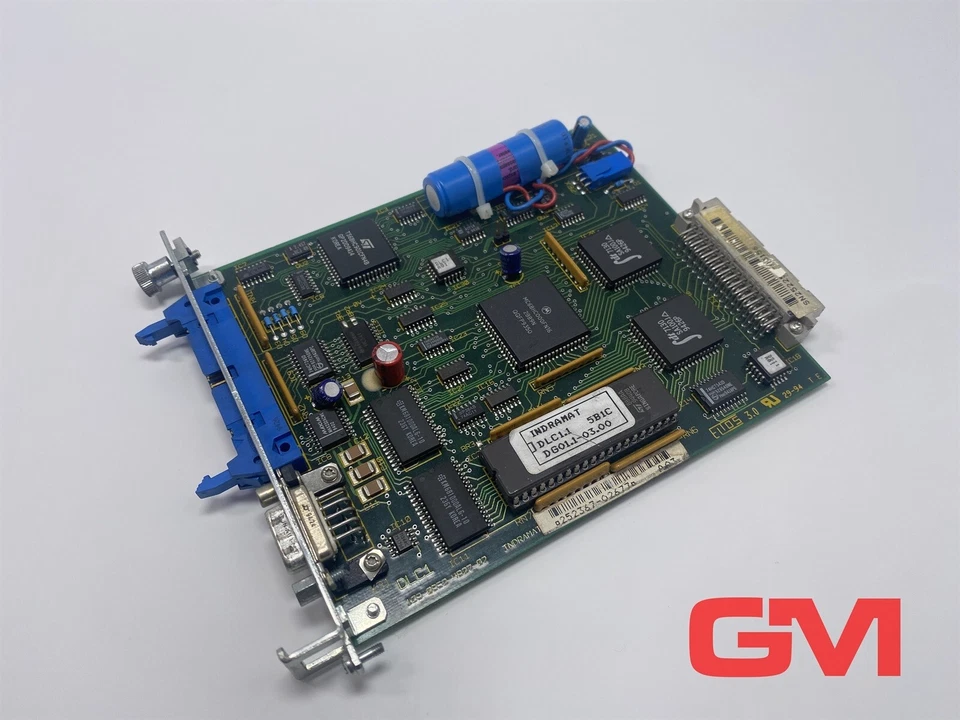 Indramat I/O Modul DLC1.1 I/O interface board 109-0852-4B27-02 DG01.1-03.00 - Image 2 of 4