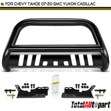 3 Bull Bar Bumper Grille Guard For Chevy Tahoe 07-20 Gmc Yukon Cadillac Front