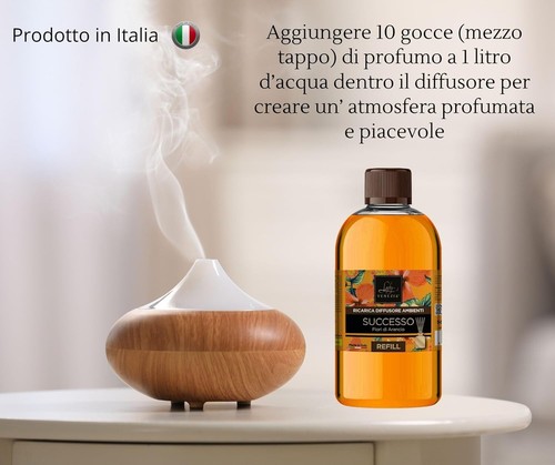 Lady Venezia Ricarica 500 ml per Profumatore Ambiente Ricarica FIORI D'ARANCIO - Imagen 5 de 8