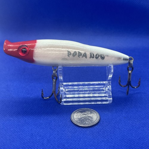 Poppa Dog Vintage MIRROLURE. Top Water Popping Lure