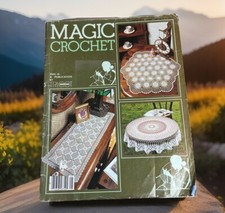 MAGIC CROCHET MAGAZINE 25 -JUNE 1983 - Linens, Doilies, Bedspreads, 24 Designs
