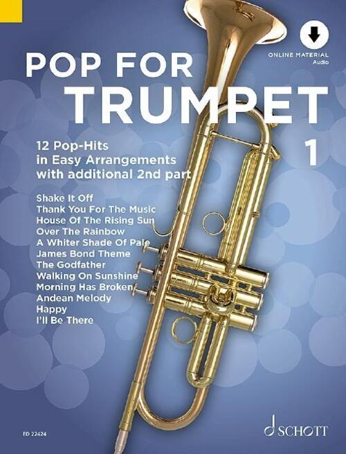 Thumbnail - Pop For Trumpet 1 | Uwe Bye | Broschüre | Pop For Trumpet | 32 S. |